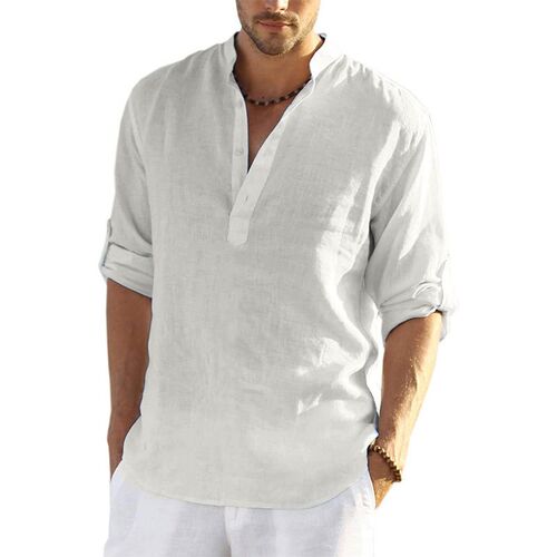 Autumn Printed Shirt for Men 21 Fall Casual Long Sleeve Shir