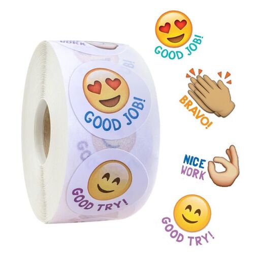 500pcs Star Reward Stickers for Kids School Teacher Supplies