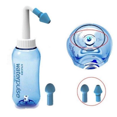 24500ml nasal wash neti pot sachets sinus nose cleaner bottl