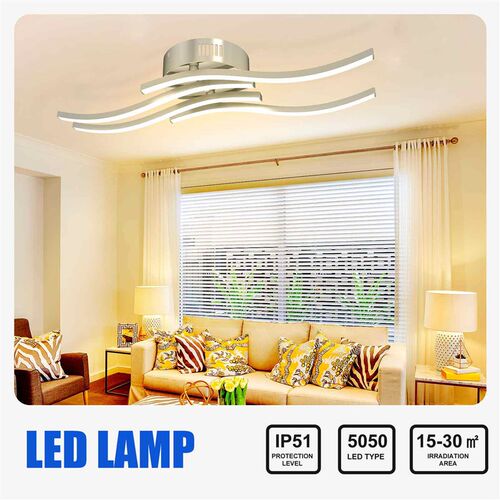 LED Ceiling Lights For Living Room 12W 18W 24W Warm Cold Whi