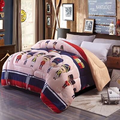 Winter Super Warm Flannel Comforter Duvet Quilt Blanket beds