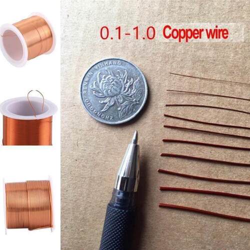 10m 0.5mm Enameled Copper Wire Magnet Wire Magnetic Coil Wi
