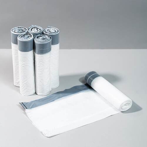 Drawstring Trash Bags, Thick Kitchen Roll Large Handheld Dis