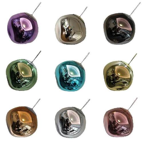 Nordic Lava Glass Pendant Lights Modern Light PVC Lighting L