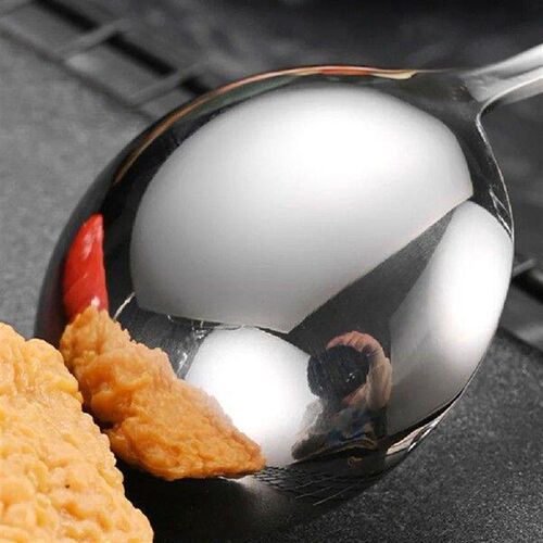 Stainless Steel Spoon Kids Dinnerware Water Bailer Cooking
