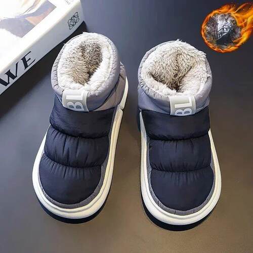 Snow Boots Men Women Winter 2024 New Lovers Plush Thick Comf