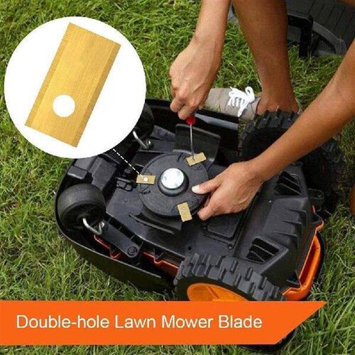 18Pcs Lawn Mower Cutting Blade Set Stainless Steel Mower