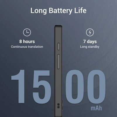 W12 Voice Translator 144 Language 3.7Inch Intelligent Real-t