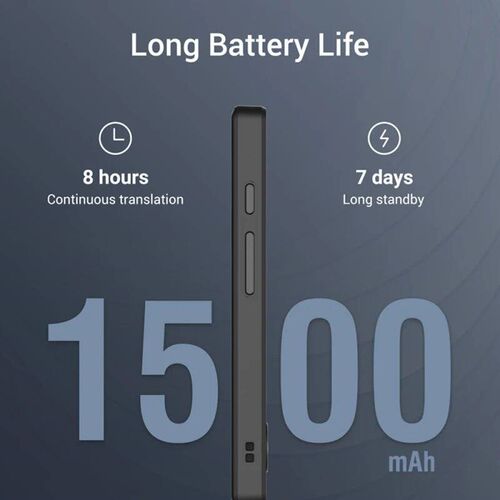 W12 Voice Translator 144 Language 3.7Inch Intelligent Real-t