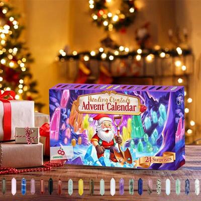 Crystals Advent Calendar 2024 Christmas Advent Calendar Xmas