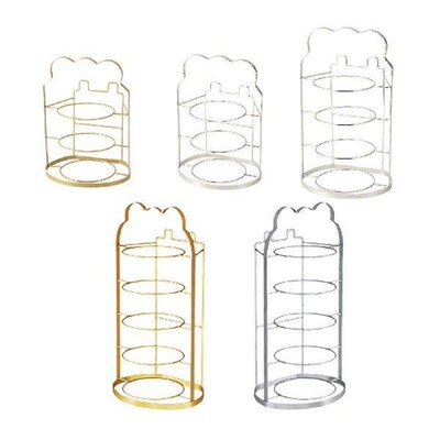 Food Prep Rack Food Plate Holder Space Saving Organizer