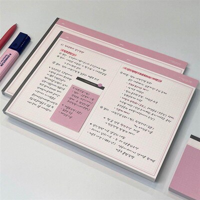 New Arrival on Xiaohongshu: Trendy Horizontal Melada Notepad