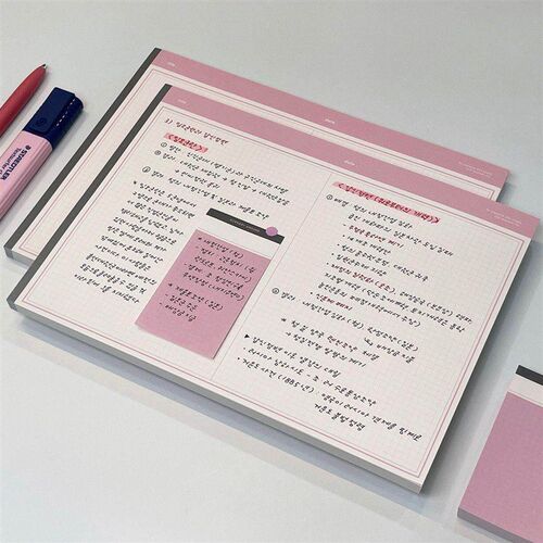 New Arrival on Xiaohongshu: Trendy Horizontal Melada Notepad