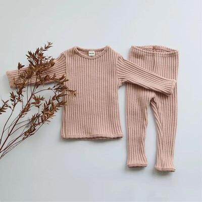 Winter Toddler Baby Clothes Sets Girls Boys Knit Sweater ops