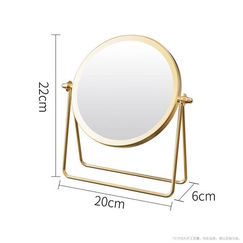 Rotatable Desktop European HD Makeup Mirror Dressing Mirror
