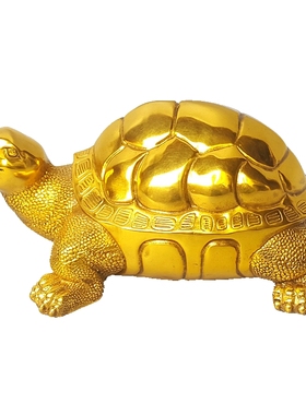 铜乌龟长寿龟大号金龟黄铜精铸老鳖中式摆件祝寿家居办公礼品定制