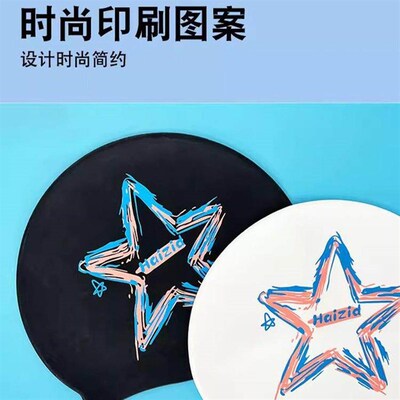 Star Silicone Cap - Womens Swim Cap, Extra Large, Waterproo