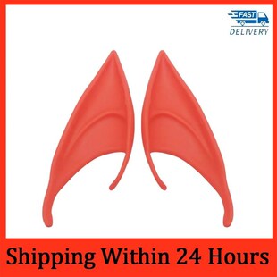 Vampire Teeth Fangs Dentures Props Elf Ears Halloween Costum
