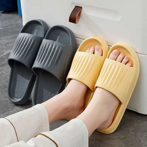 Stepping on excrement feeling home shoes womens home light