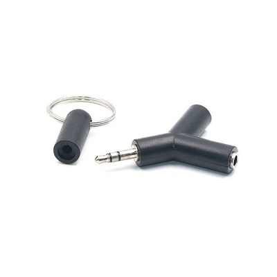 3.5MM Jack Aux Earphone Adapter Male To Female Headphone Spl