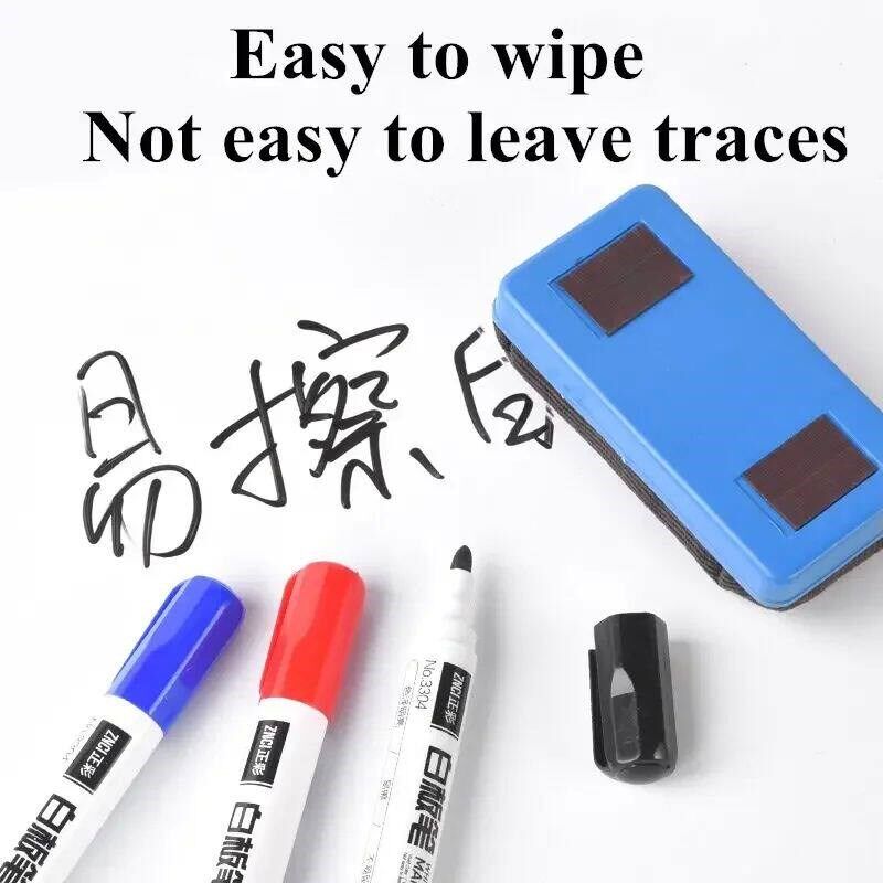 10 Pens/Box Whiteboard Marker Pen Easy To Wipe Quick Drying图片