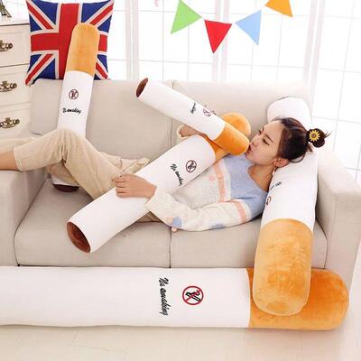 Nice Creative Smoking Cylindrical Sleeping Cushion Cigarette