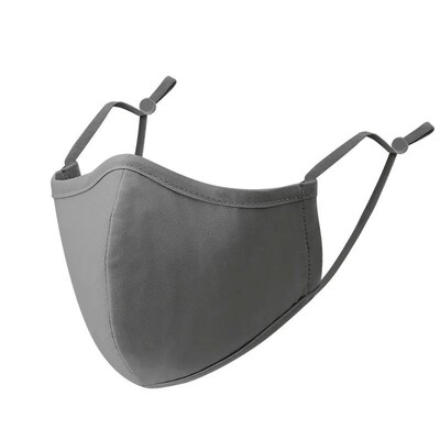 Cotton Solid Color Mask Pink Black Reusable Mouth Face Mask