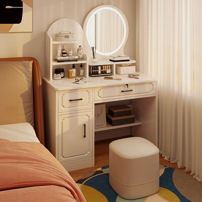 Home vanity table dresser dressing table storage cabinet