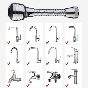 Kitchen Gadgets 2 Modes 360 Rotatable Bubbler High Pressure