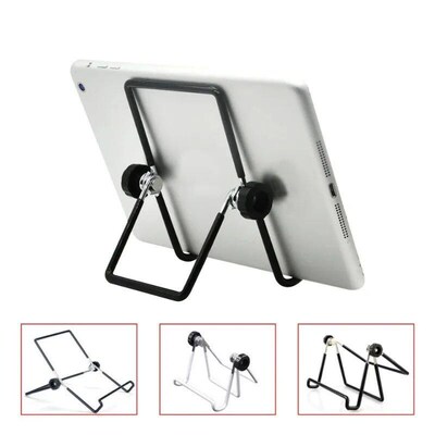 Portable Metal Tablet Stand Mount Foldable Desk Flexible Pho
