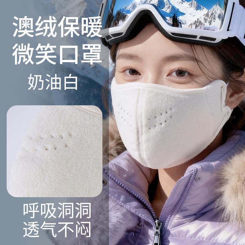 Warm Face Mask for Men and Women, Stylish 3D Design, High Ae图片