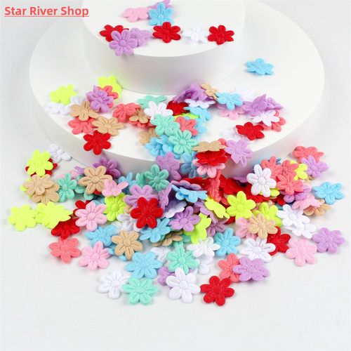 100pcs Five-petal Wedding Flower Embossing DIY Sewing Craft