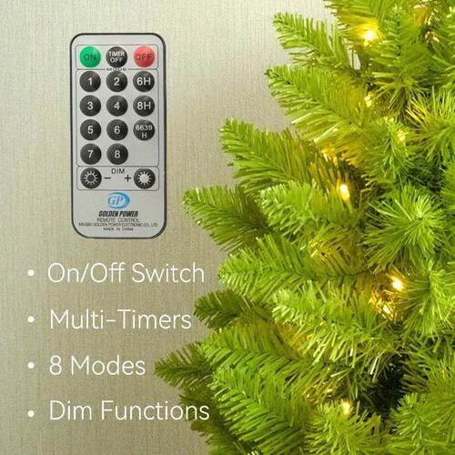 Artificial Christmas Tree PVC Material Crooked Neck Santa Ha