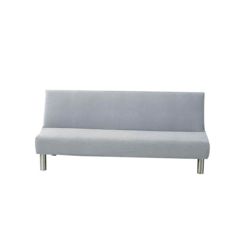 Folding armless sofa bed cover full stretch universal sofa图片