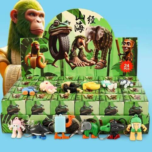 24PCS Italian Brainrot Blind Box Toy Tungtungtung Sahur Tral