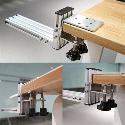 H Gear Shifter Fixture Clamp Aluminum Alloy Stainless Steel