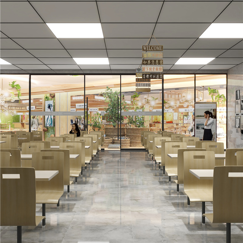 食堂餐桌椅人人员工厂学校饭堂小吃快餐连体桌椅不锈钢餐桌,住宅家具,板木餐桌,淘宝优惠券,粉丝福利购,淘宝优惠卷