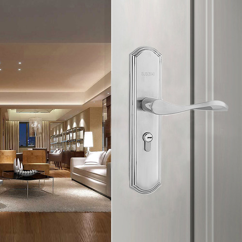 不锈钢家用卧室房间室内实木门0mm18mm锁芯通用型插芯锁体