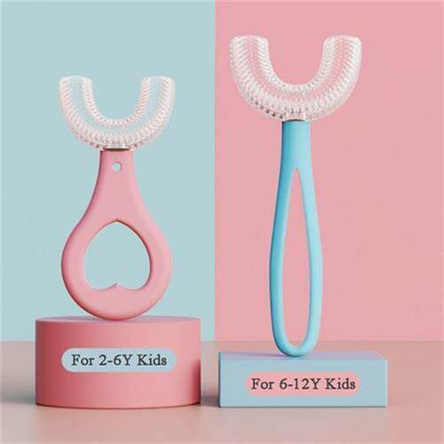 Hot Selling 2-12 Ages Kids Toothbrush U-Shape Infant Toothbr
