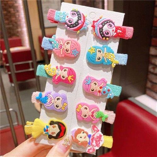 10PCS/Set New Cute Colorful Cartoon Unicorn Hair Clips for