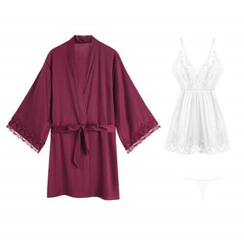 Pyjamas, hot tweaks, bed-skirt women, large-sized Jane-A-L-L