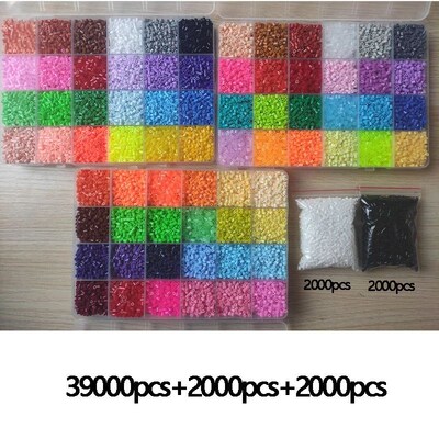 Creative Perler Beads 24/72 Colors Perler Toy Kit 2.6mm Hama