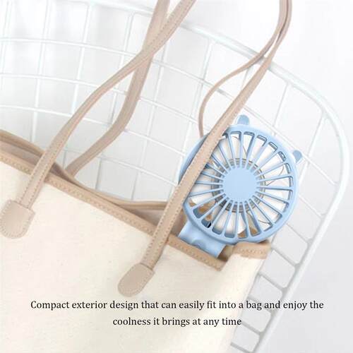 Handheld Fan Portable USB Rechargeable Quiet Fans Table Make