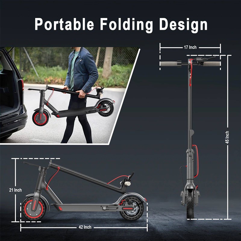 AOVOPRO ES80 Electric Scooters 350W 31km/h Smart APP Folding图片