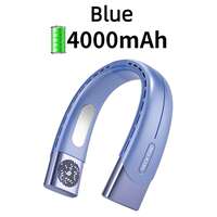 New 6000mah Portable Neck Fan Cooler USB Rechargeable Electr thumbnail 4