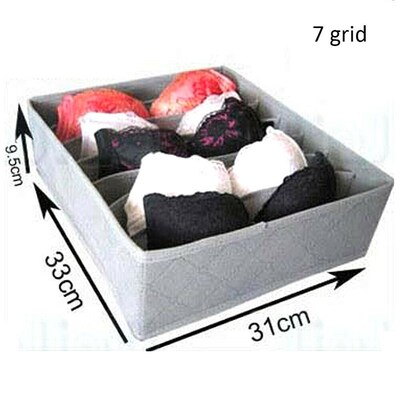 Closet Organizer Box for Underwear Bra Socks Storage Drawer