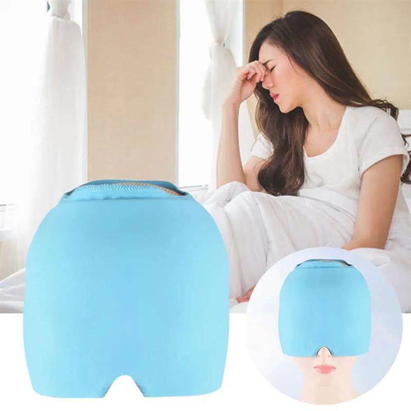 Relief Headgear Migraine Relief Cap Gel Ice Cap Cold Compres - 实物图