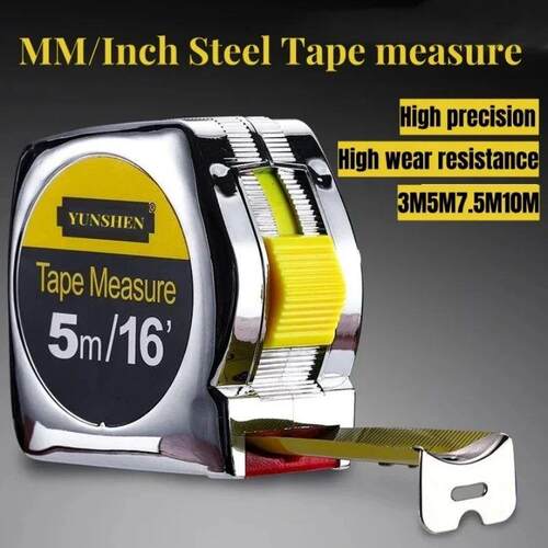 High-precision 10M Steel Tape measure Metric and British sys