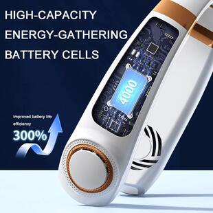 New Hanging Neck Fan Ice Magnet Cooler Digital Display Recha