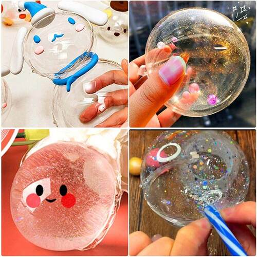 Nano Bubble Tape Birthday Decor Multipurpose Blowable Tapes